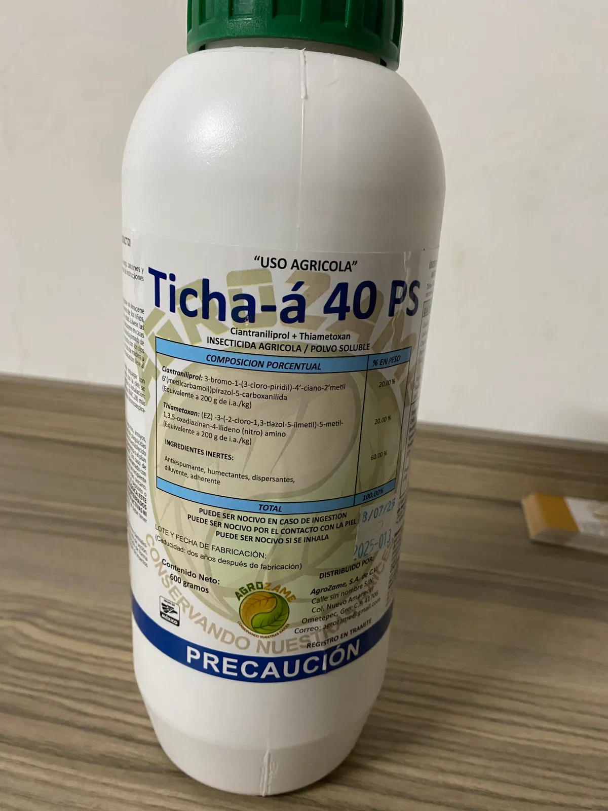 Ticha- 40 PS (clorantraniliprol y thiametoxam)